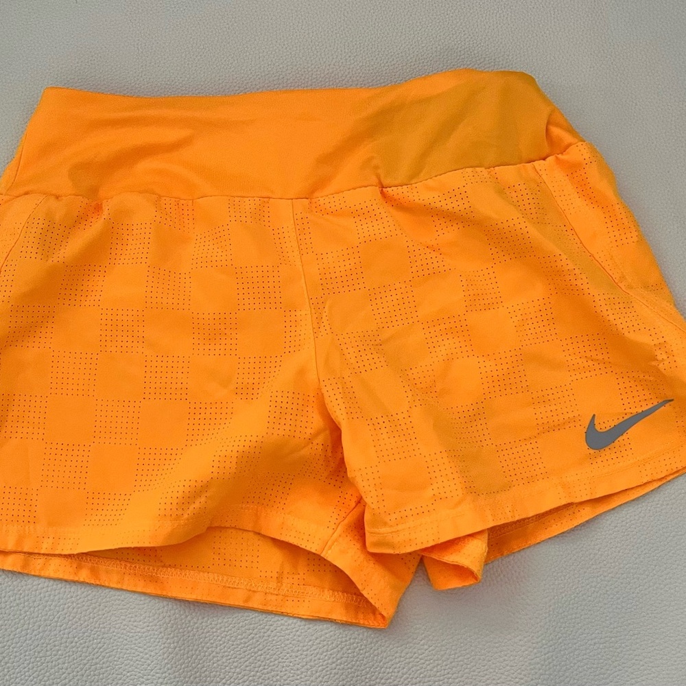 Nike Women's Orange Running Shorts